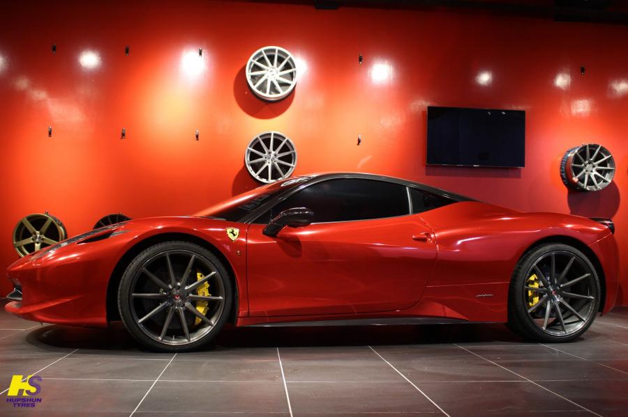  Ferrari 458 Speciale on Vossen Wheels (VPS-310) 2016 года  (фото 20 из 23)